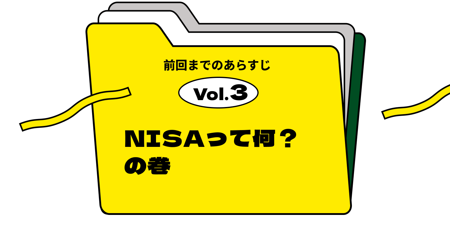前回までのあらすじ　Vol.3 NISAって何？の巻